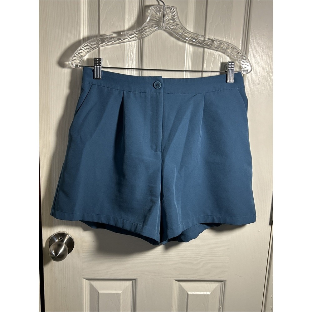 Sincerely‎ Jules Shorts Teal Lightweight Pockets Women's L Preppy